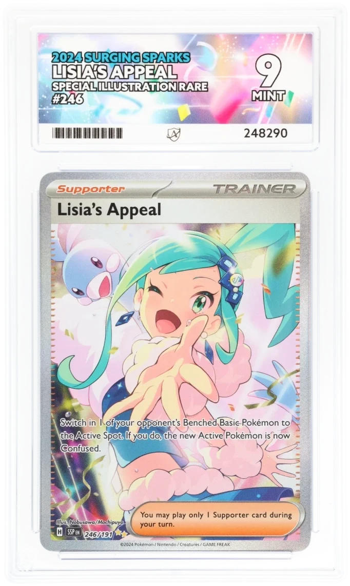 Lisia's Appeal #246/191 - Surging Sparks - ACE 9.0 MINT