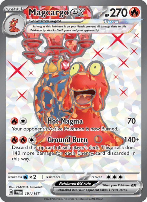 Magcargo ex #191/167 - Twilight Masquerade