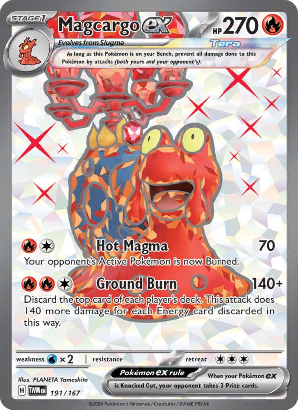 Magcargo ex #191/167 - Twilight Masquerade