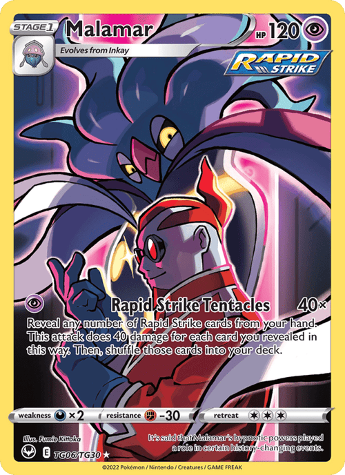 Malamar #TG06/TG30 - Silver Tempest Trainer Gallery
