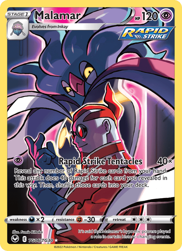 Malamar #TG06/TG30 - Silver Tempest Trainer Gallery