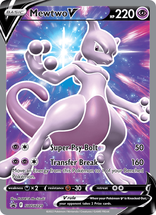 Mewtwo V #SWSH229 - Sword & Shield Promo