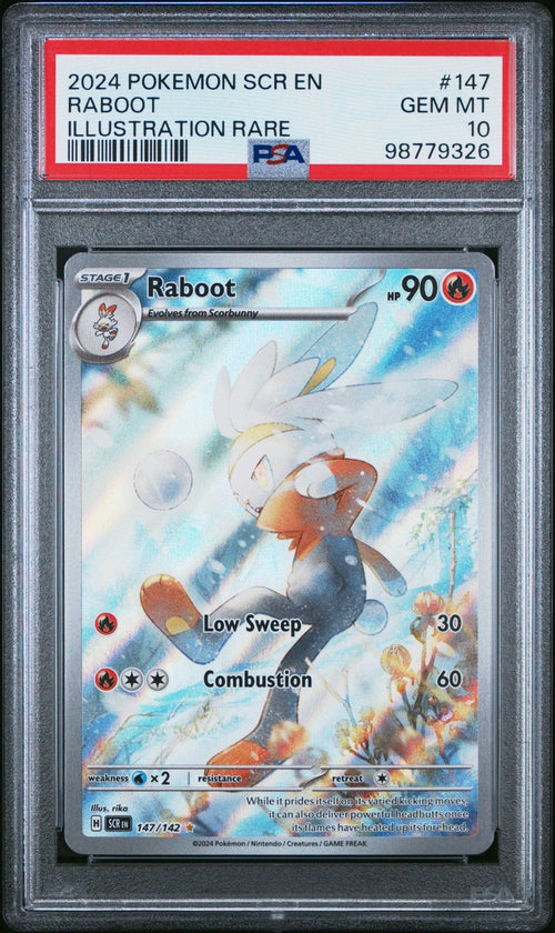 Raboot #147/142 - Stellar Crown - PSA 10.0 GEM - MT