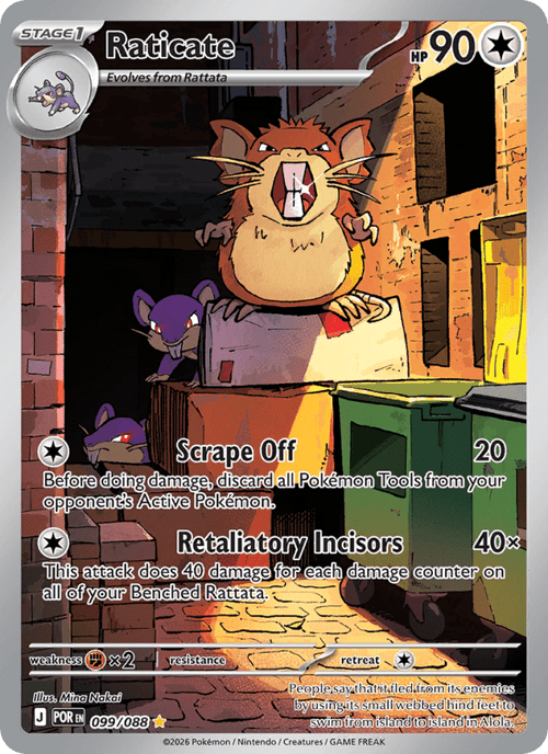 Raticate #099/088 - Perfect Order