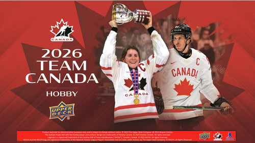 2025/26 Upper Deck Team Canada Hobby Box/Case PRE ORDER