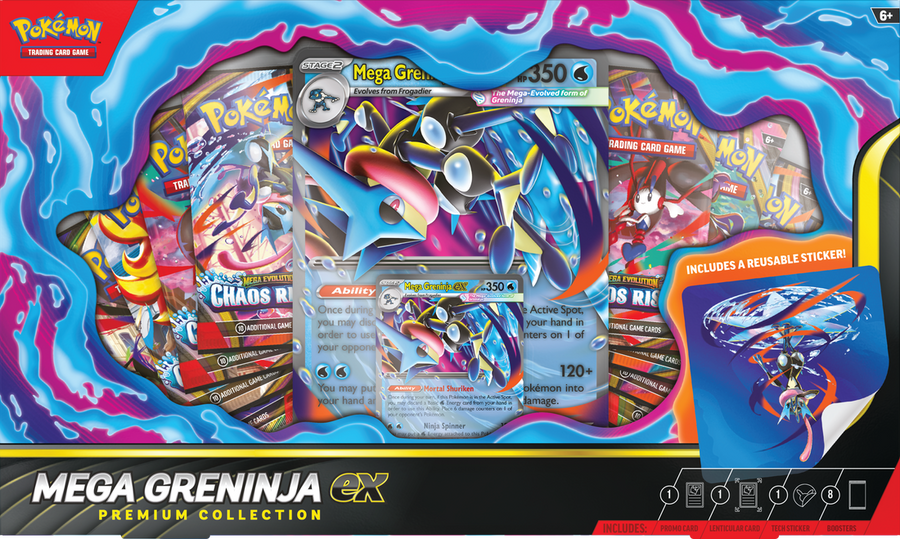 Pokemon Mega Greninja EX Premium Collection Box/Case PRE ORDER