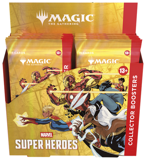 Magic The Gathering Marvel Super Heroes Collector Booster Box/Case PRE ORDER