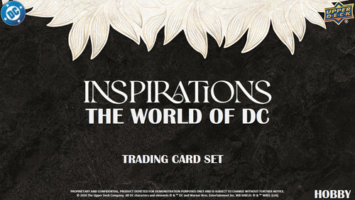 2026 Upper Deck Inspirations: The World of DC Hobby Box/Case PRE ORDER