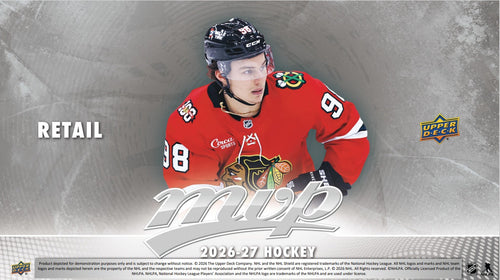 2026/27 Upper Deck MVP NHL Hockey Retail Box/Case PRE ORDER