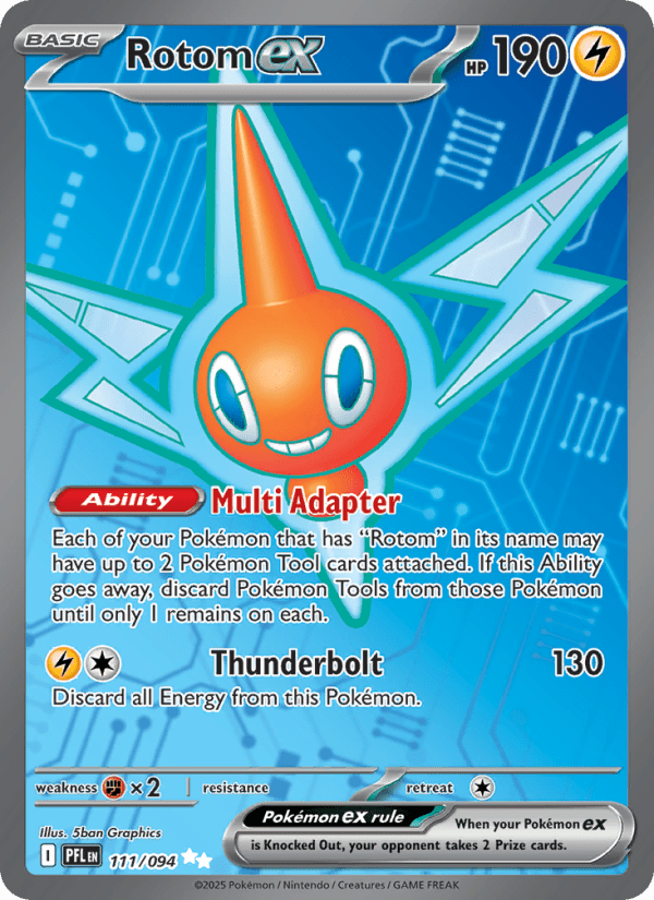 Rotom ex #111/094 - Phantasmal Flames