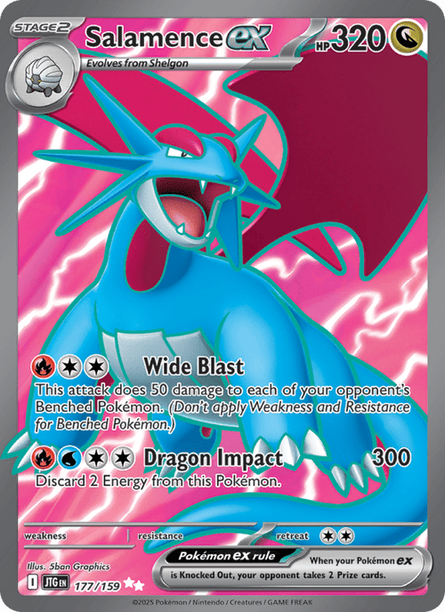 Salamence ex #177/159 - Journey Together