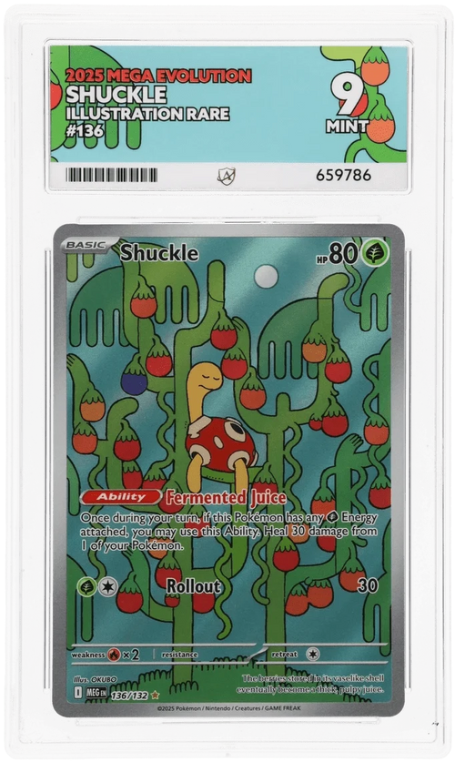 Shuckle #136/132 - Mega Evolution - ACE 9.0 MINT