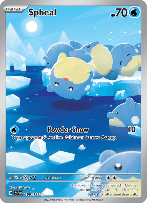 Spheal #199/191 - Surging Sparks
