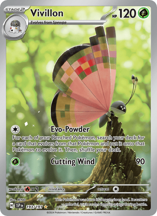 Vivillon #193/191 - Surging Sparks
