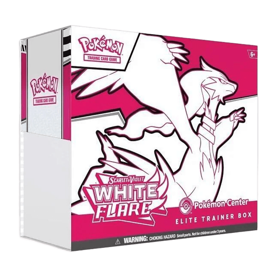 White Flare Pokémon Center Elite Trainer Box