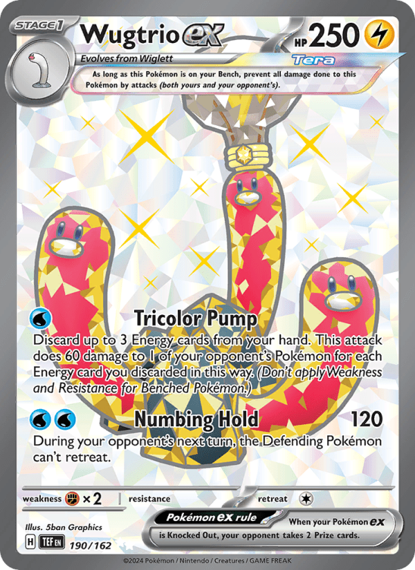 Wugtrio ex #190/162 - Temporal Forces