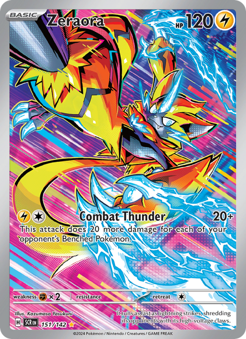 Zeraora #151/142 - Stellar Crown